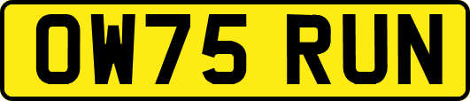 OW75RUN