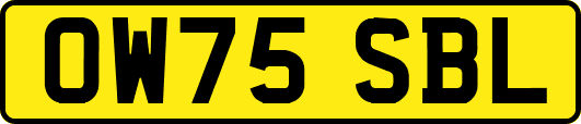 OW75SBL