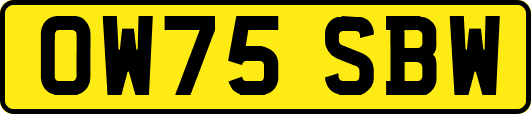 OW75SBW