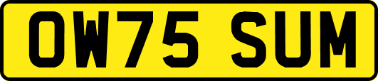 OW75SUM