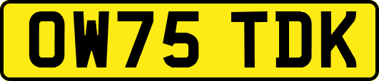 OW75TDK