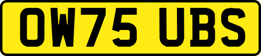 OW75UBS