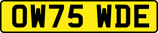 OW75WDE