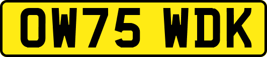 OW75WDK