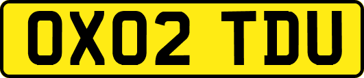 OX02TDU