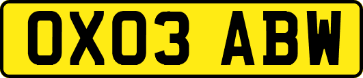 OX03ABW