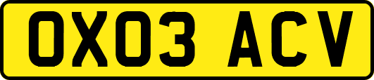 OX03ACV