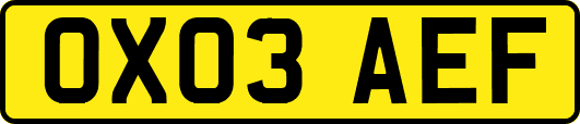 OX03AEF