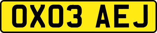 OX03AEJ