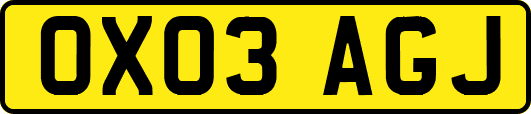 OX03AGJ