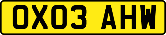OX03AHW
