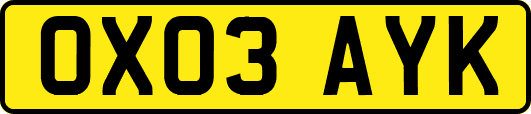 OX03AYK