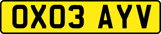 OX03AYV