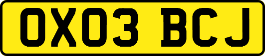 OX03BCJ