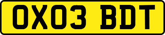 OX03BDT