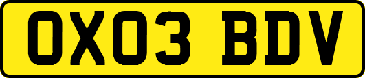 OX03BDV