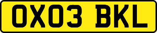 OX03BKL