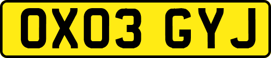 OX03GYJ