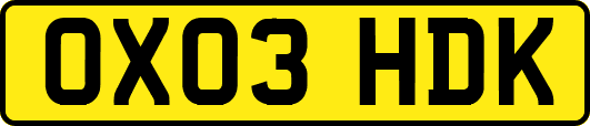 OX03HDK