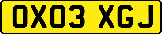 OX03XGJ