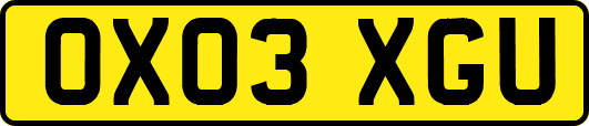 OX03XGU