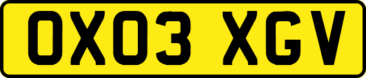 OX03XGV