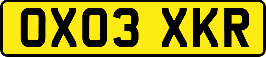 OX03XKR