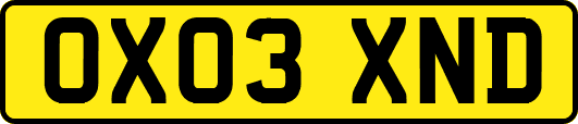 OX03XND