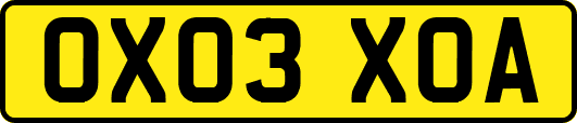 OX03XOA
