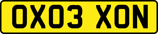 OX03XON