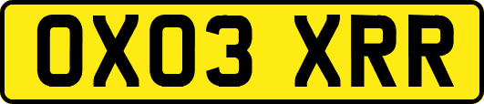 OX03XRR