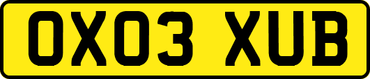 OX03XUB