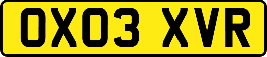 OX03XVR