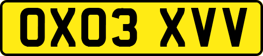 OX03XVV