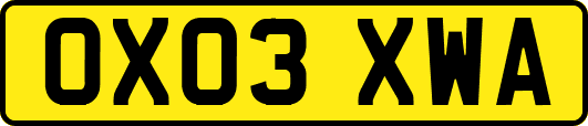 OX03XWA