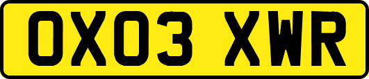OX03XWR