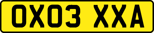 OX03XXA