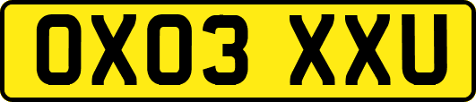 OX03XXU