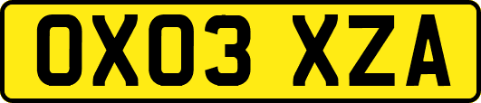 OX03XZA
