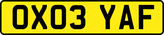 OX03YAF