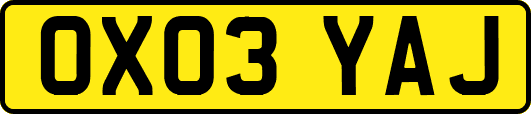 OX03YAJ
