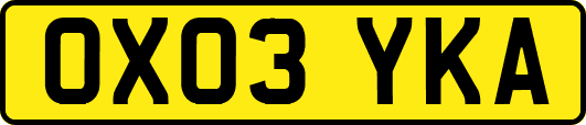 OX03YKA