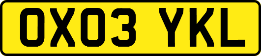 OX03YKL