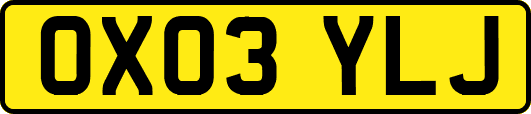 OX03YLJ