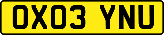 OX03YNU
