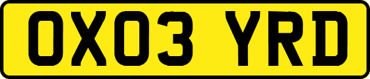 OX03YRD