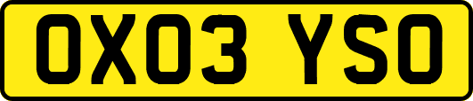 OX03YSO