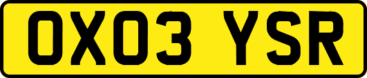 OX03YSR