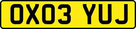 OX03YUJ