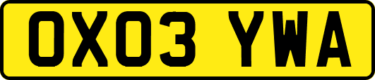 OX03YWA